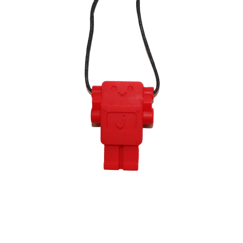 Robot Pendant - Scarlet Red