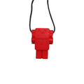 Robot Pendant - Scarlet Red