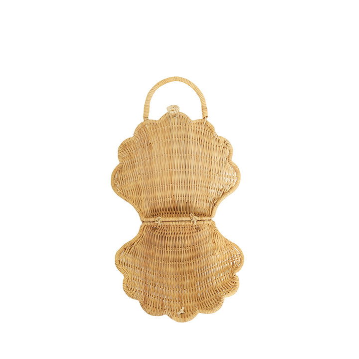 Olli Ella Shell Purse - Straw