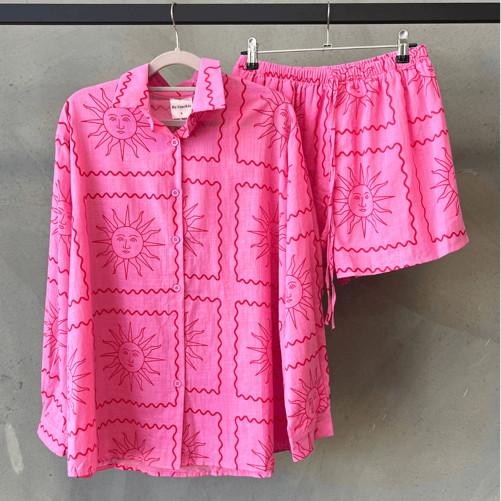 Soleil Set - Pink and Red