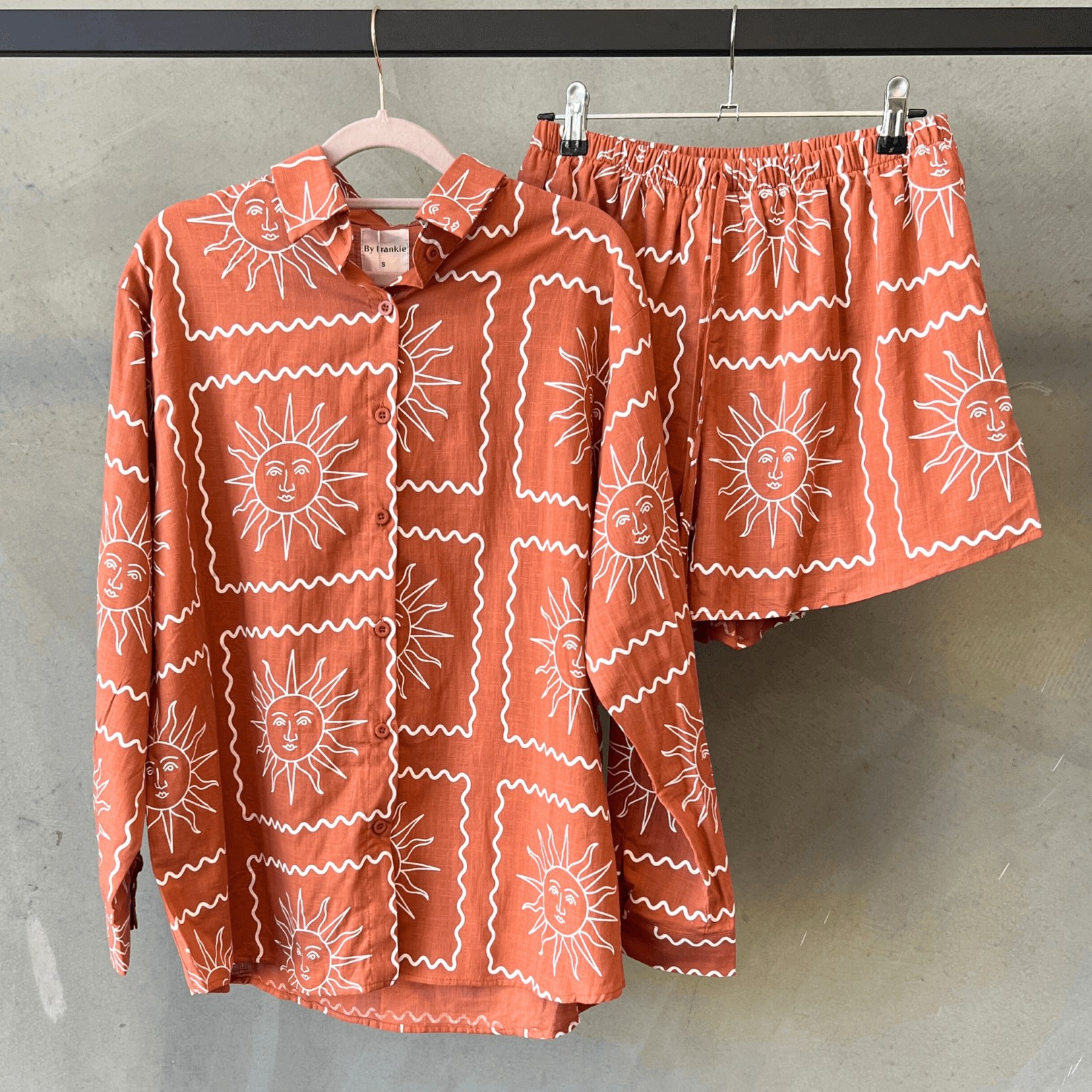 Soleil Set - Tan and White