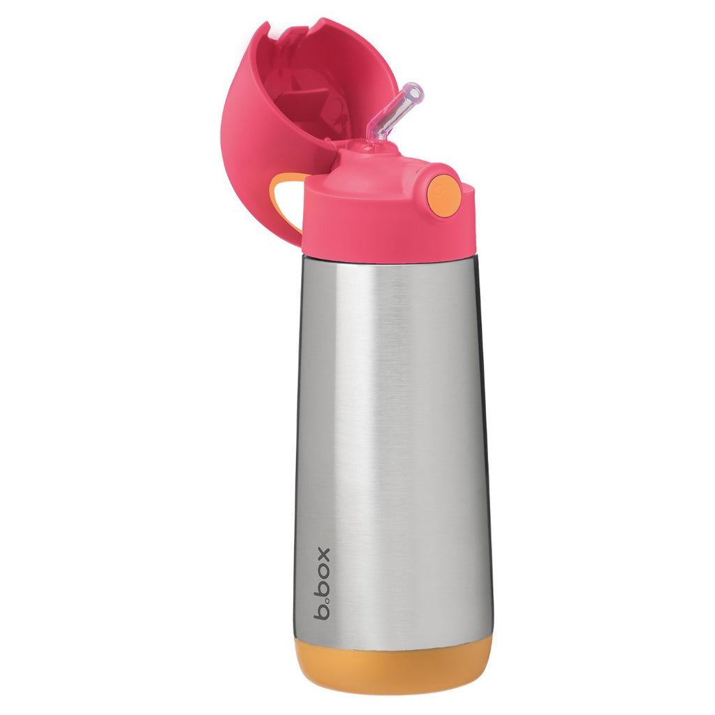 Insulated Drink Bottle 500ml - Strawberry Shake