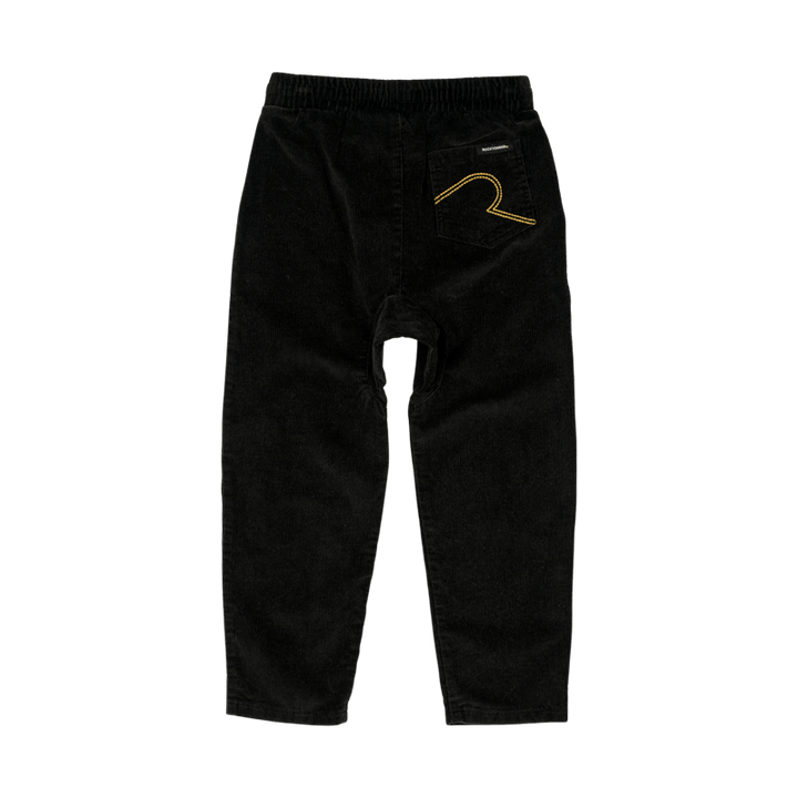 Rock Your Baby Black Washed Cord Pants