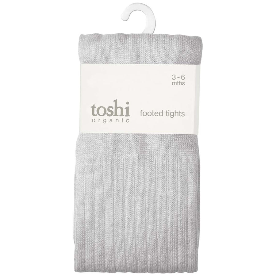 Toshi Organic Dreamtime Footed Tights - Ash