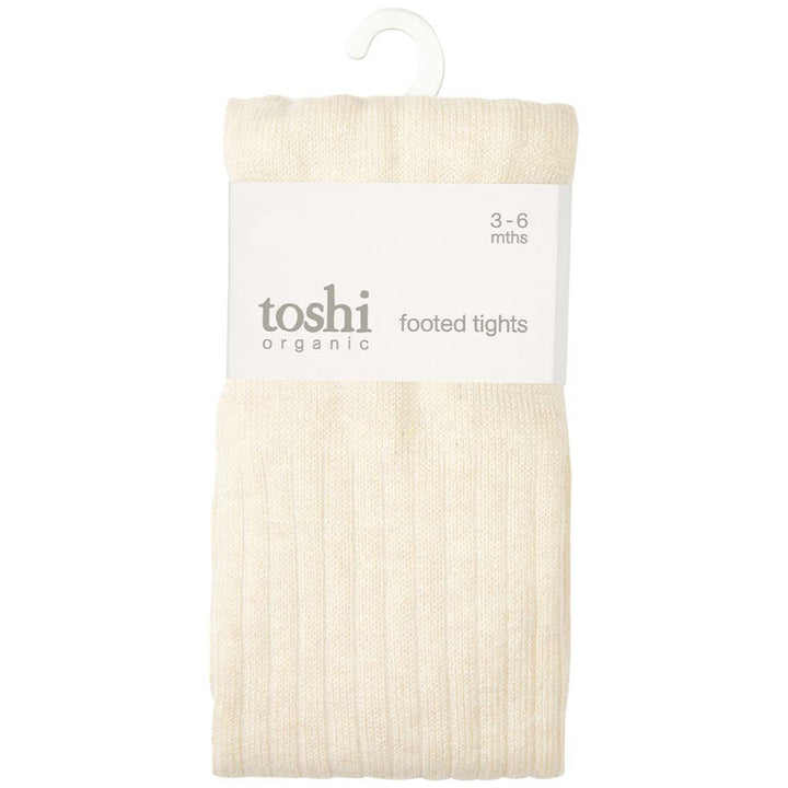Toshi Organic Dreamtime Footed Tights - Feather