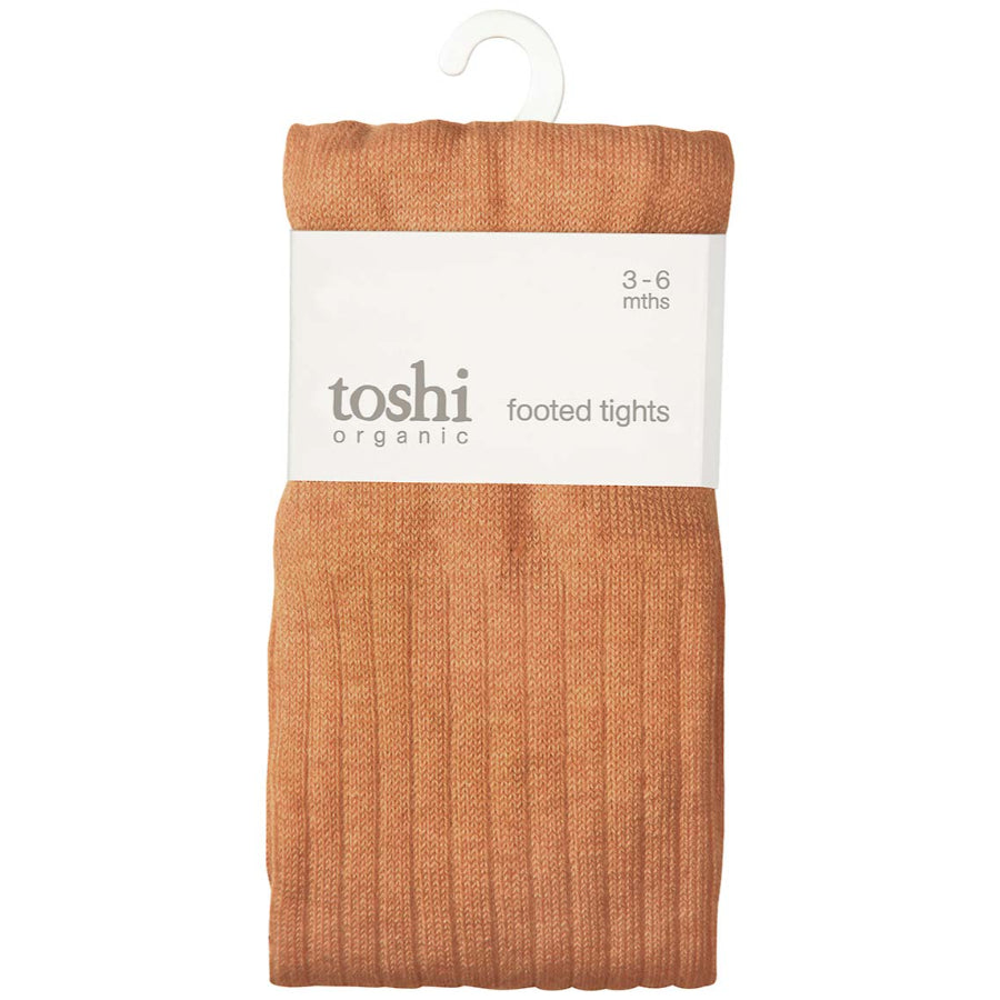 Toshi Organic Dreamtime Footed Tights - Ginger