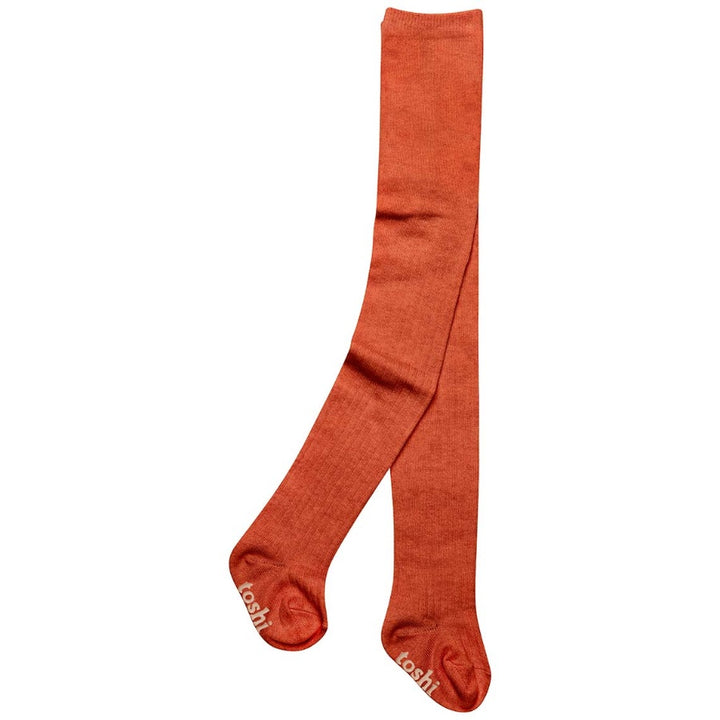 Toshi Organic Dreamtime Footed Tights - Saffron