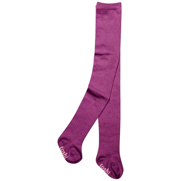 Toshi Organic Dreamtime Footed Tights - Violet