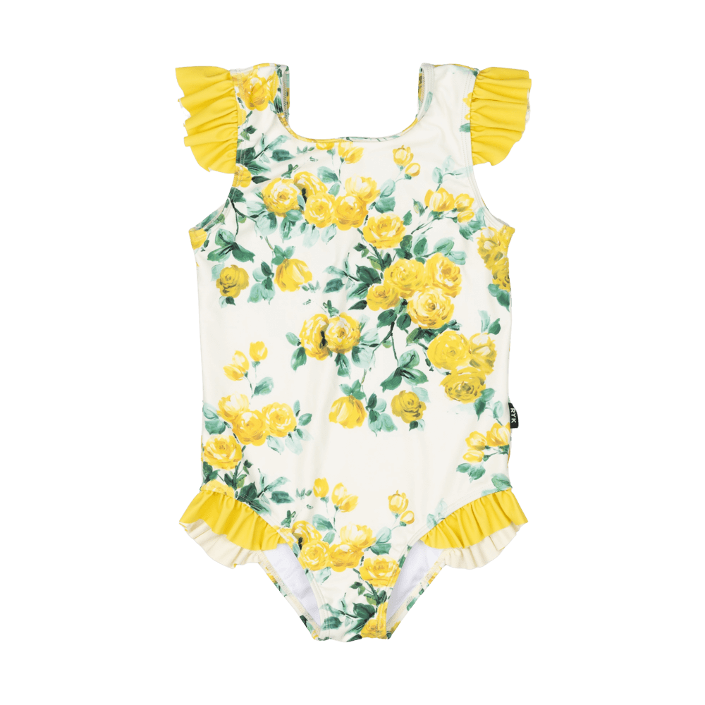 Rock Your Baby One Piece - Yellow Roses