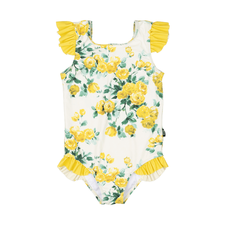 Rock Your Baby One Piece - Yellow Roses