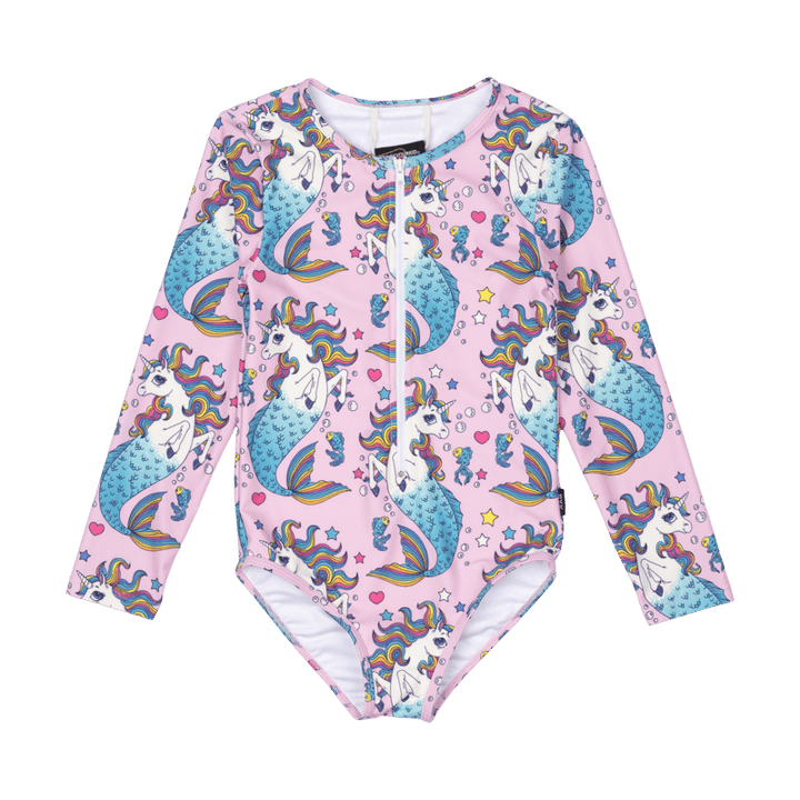 Rock Your Baby Unicorn Mermaids One Piece