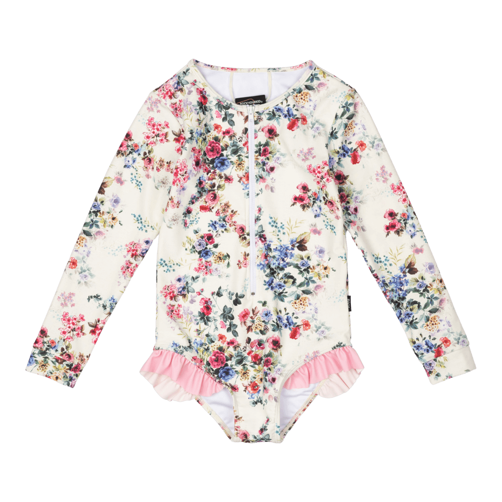 Rock Your Baby Long Sleeve One Piece - Wild Meadow