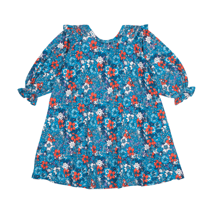 Rock Your Baby AW22 Drop 1 Blue Ditsy Floral Dress