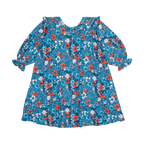 Rock Your Baby Blue Ditsy Floral Dress
