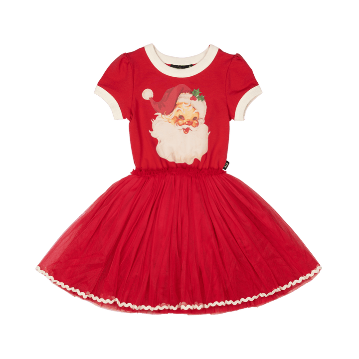 Rock Your Baby Circus Dress - Red Santa