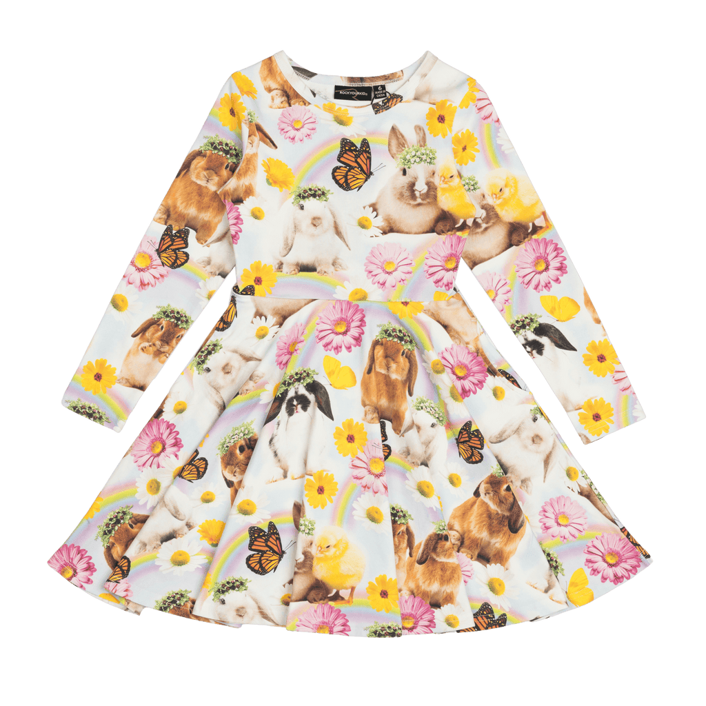 Rock Your Baby Easter Parade Waisted Dress