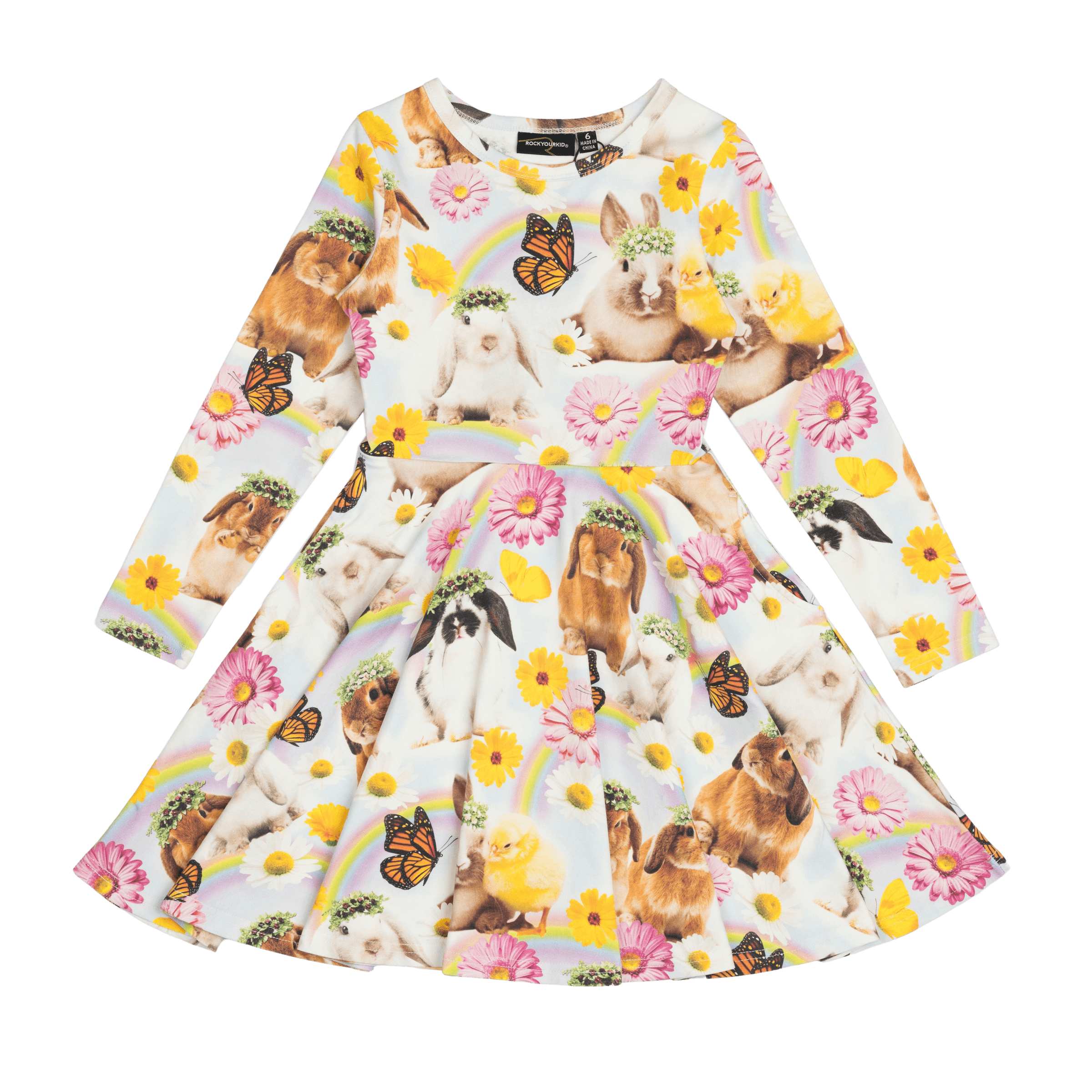 Rock Your Baby Easter Parade Waisted Dress