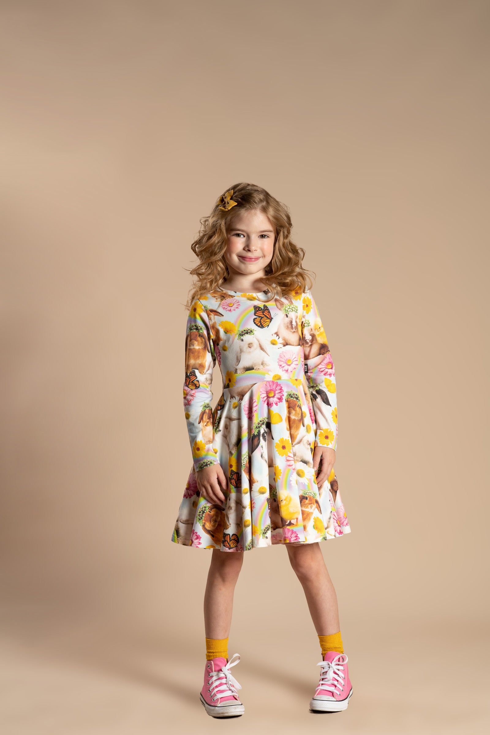 Rock Your Baby Easter Parade Waisted Dress