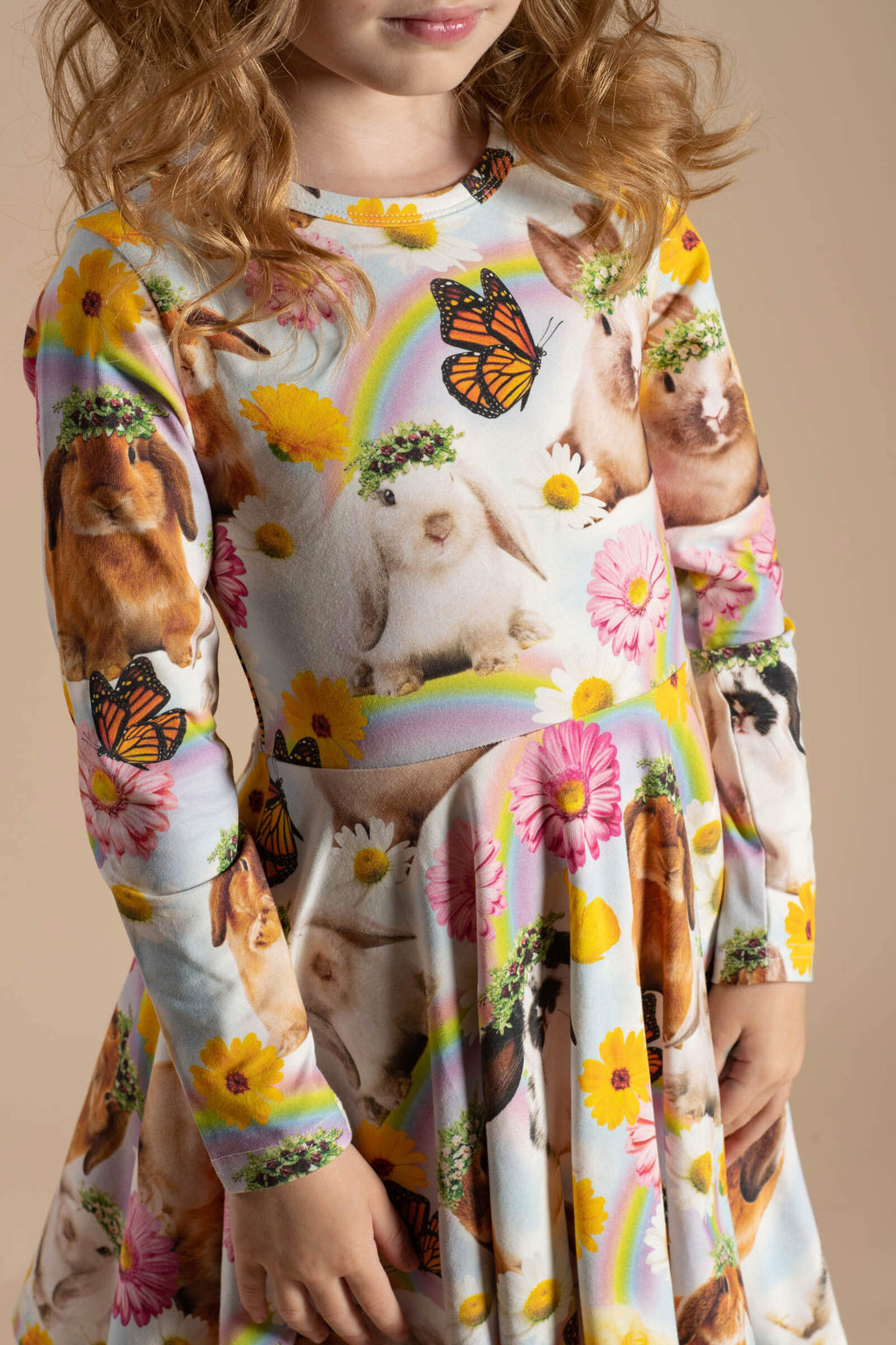 Rock Your Baby Easter Parade Waisted Dress