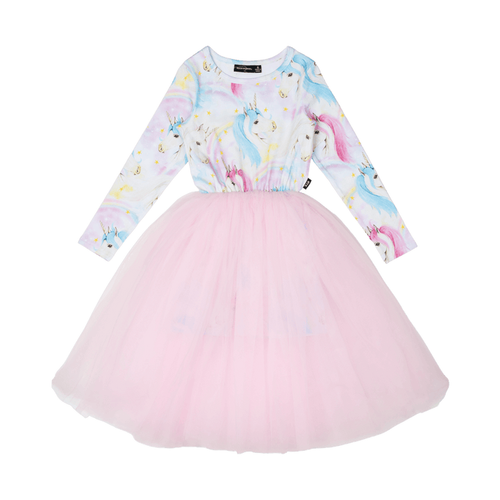 Rock Your Baby Fantasia Long Sleeve Flounce Dress