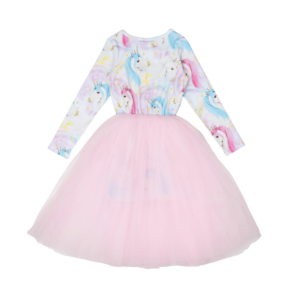 Rock Your Baby Fantasia Long Sleeve Flounce Dress