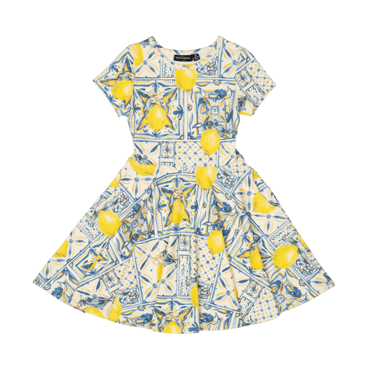 Rock Your Baby Waisted Dress - Majolica