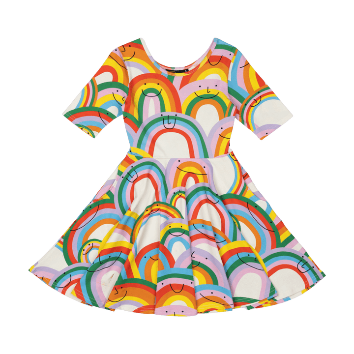 Rock Your Baby Happy Rainbows Mabel Dress