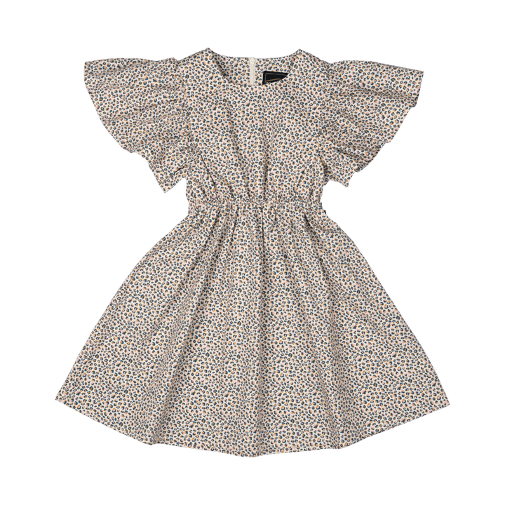 Rock Your Baby Angel Wing Dress - Leopard