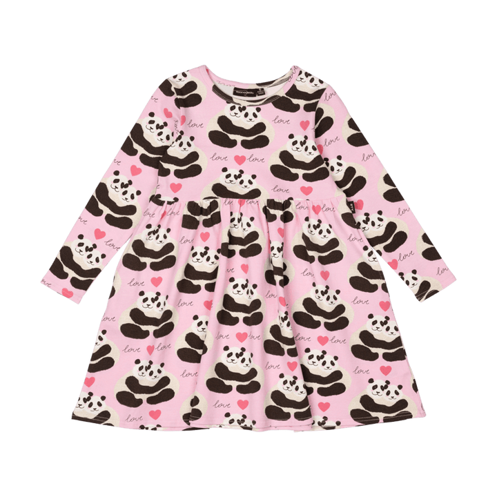 Rock Your Baby Panda Love Dress