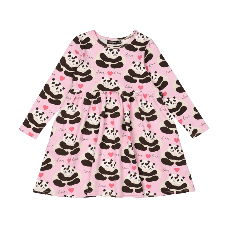 Rock Your Baby Panda Love Dress