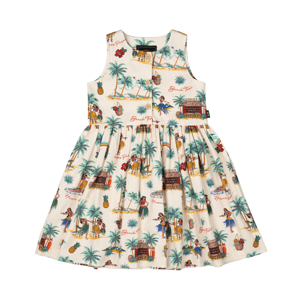 Rock Your Baby Popover Dress - Aloha