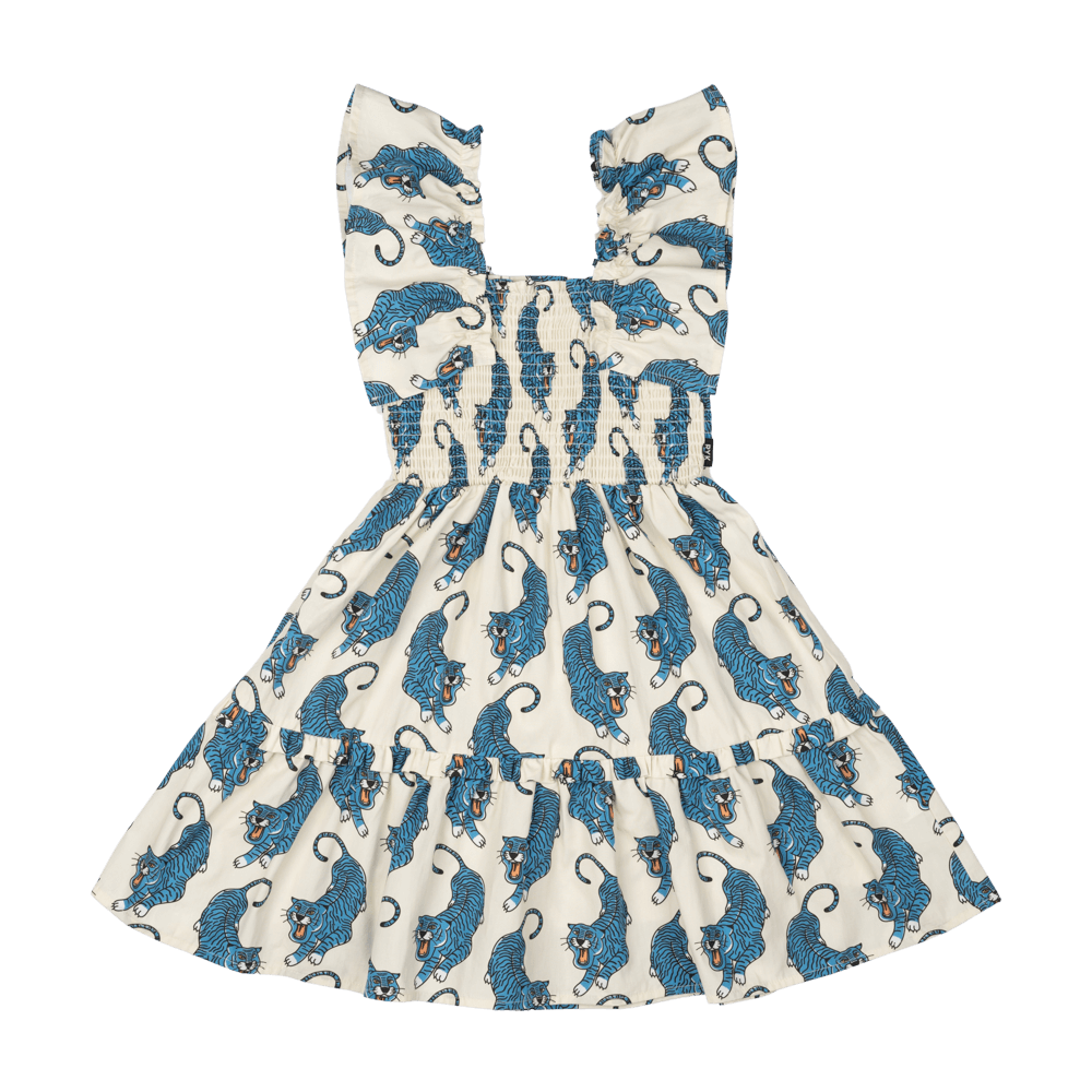 Rock Your Baby Shirred Dress - Go Tiger