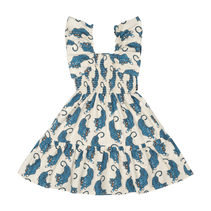 Rock Your Baby Shirred Dress - Go Tiger