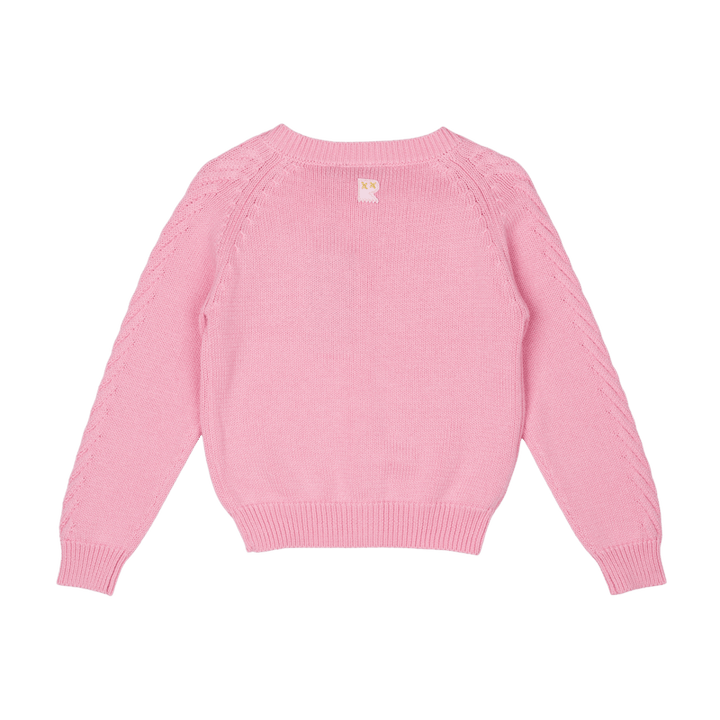 Rock Your Baby Pink Knit Cardigan