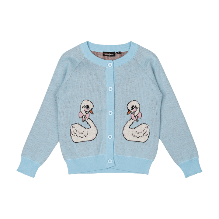Rock Your Baby Swan Knit Cardigan
