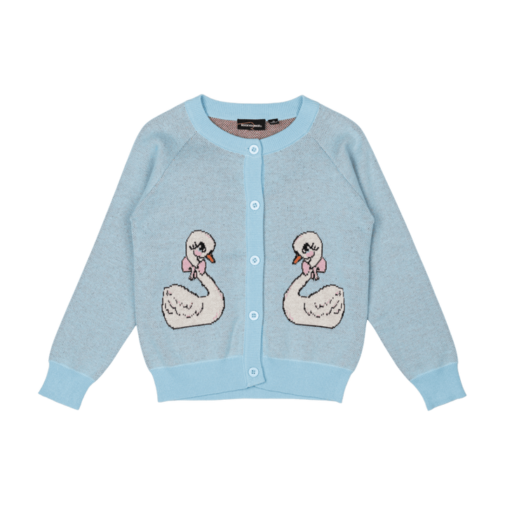 Rock Your Baby Swan Knit Cardigan