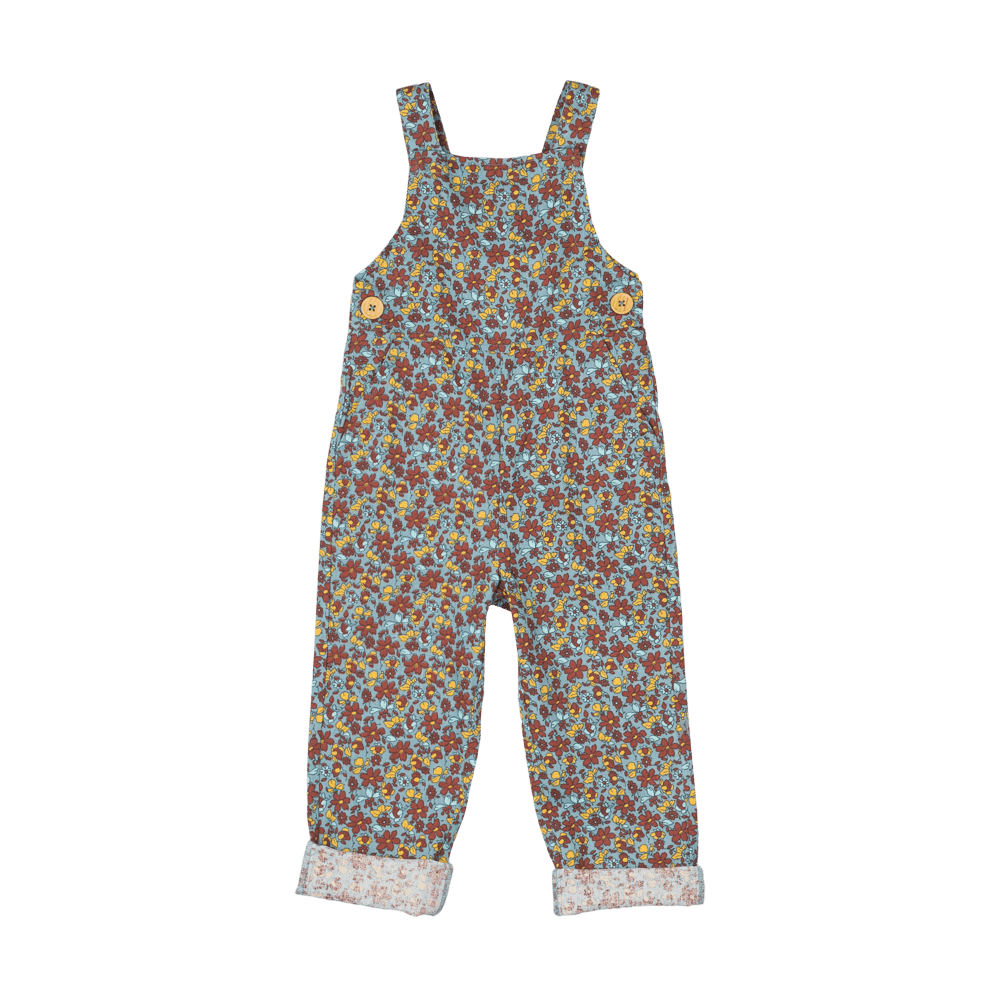 Rock Your Baby Blue Floral Jumpsuit