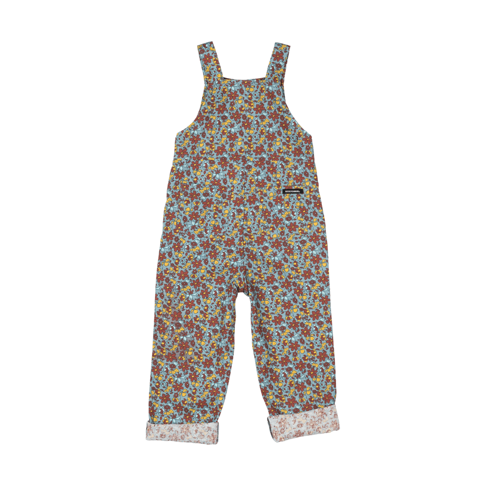 Rock Your Baby Blue Floral Jumpsuit