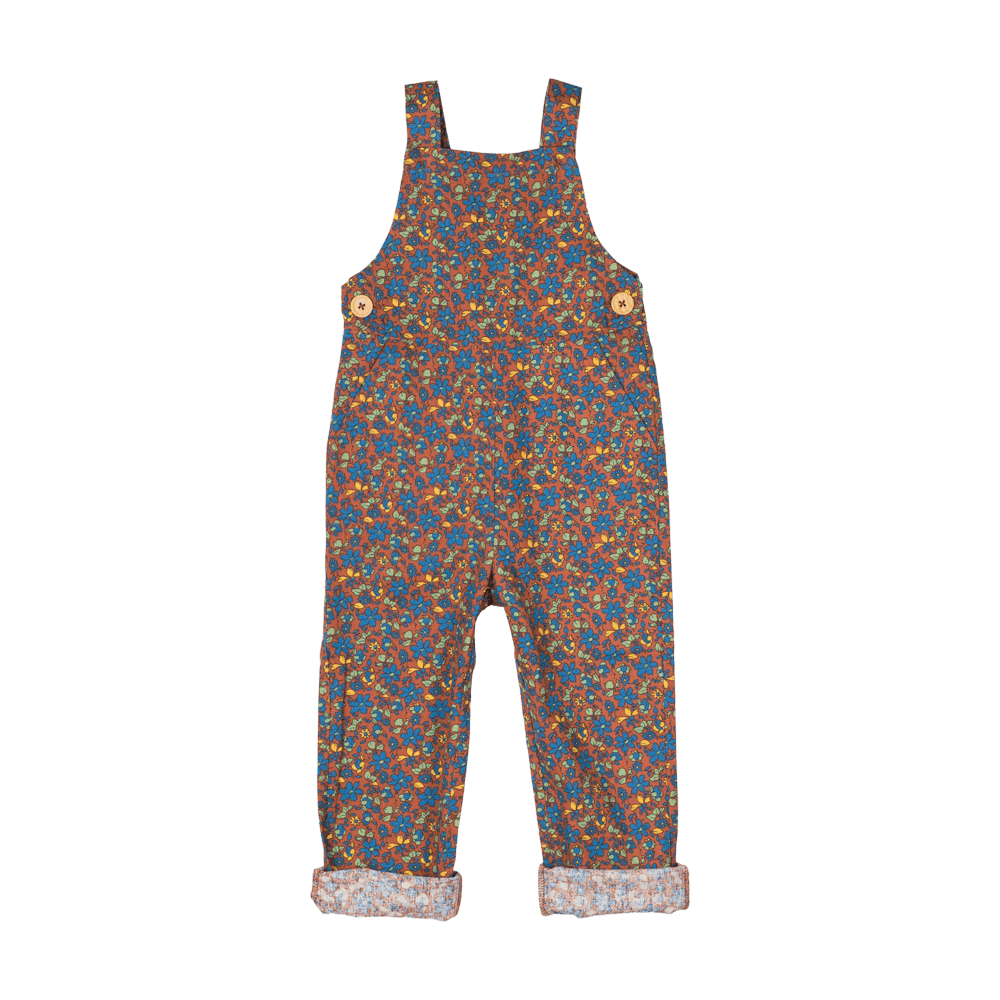 Rock Your Baby Brown Floral Jumpsuit