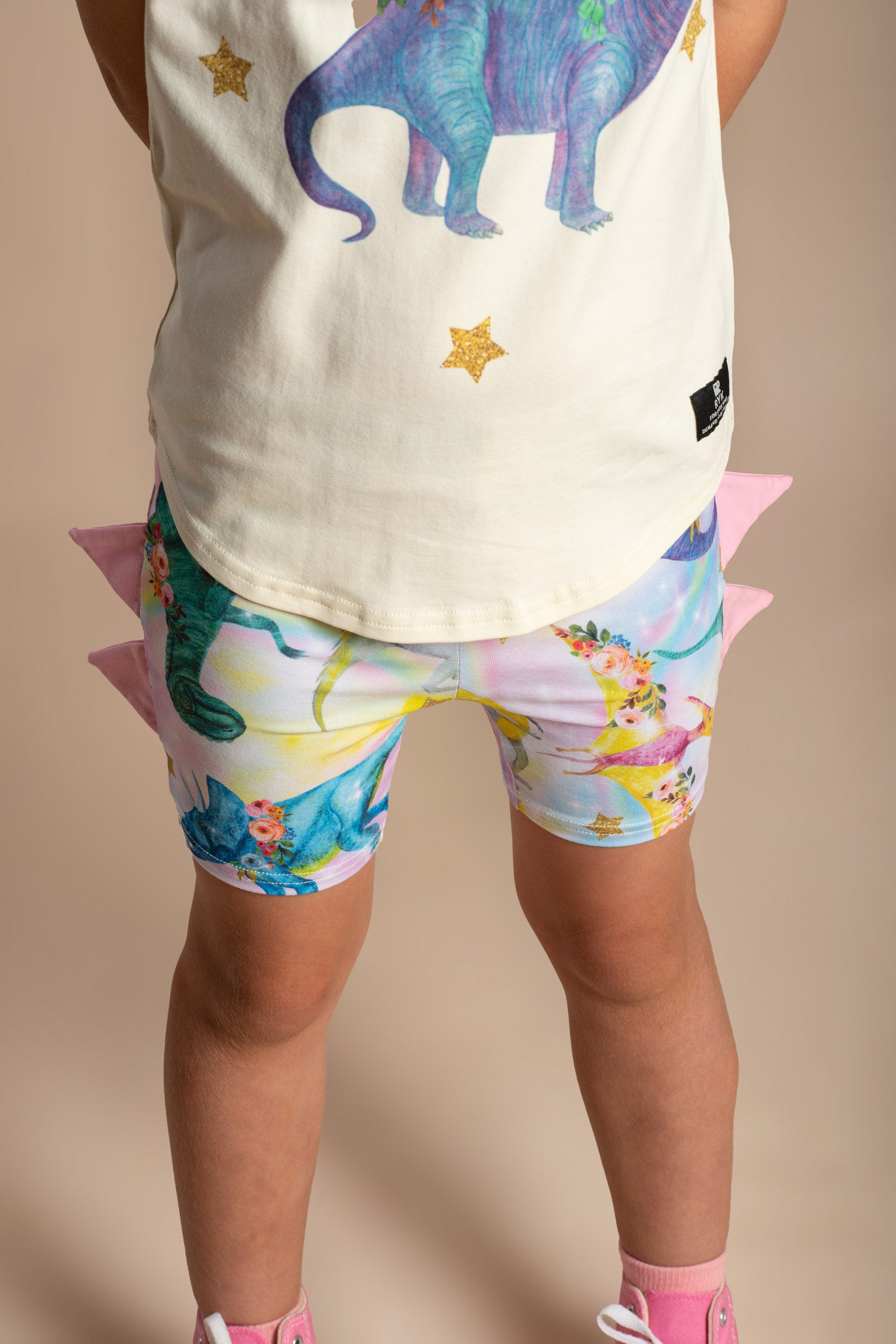 Rock Your Baby Dinosaur Parade Bike Shorts – Daisy and Hen