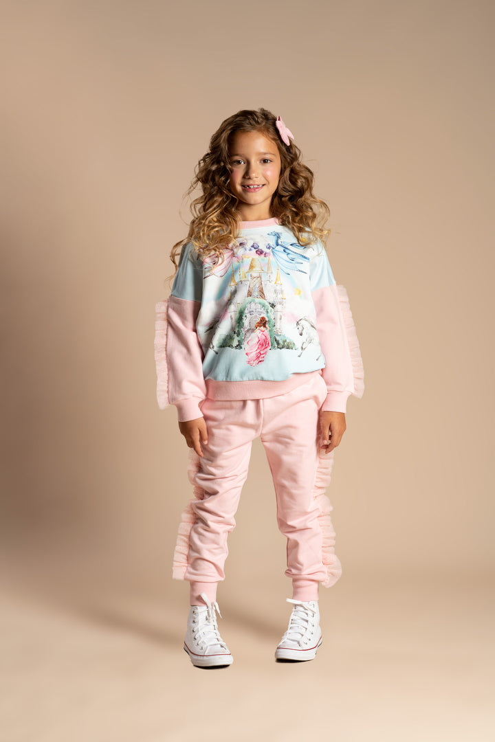 Rock Your Baby Glitter Ruffles Trackies
