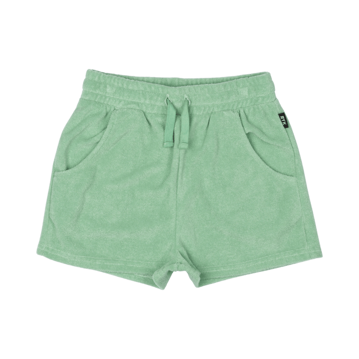 Rock Your Baby Terry Shorts - Green