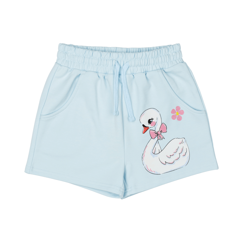 Rock Your Baby Ribbon Swan Shorts