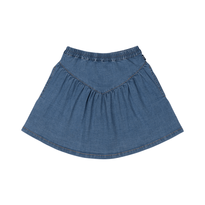 Rock Your Baby Skirt - Chambray Yoke