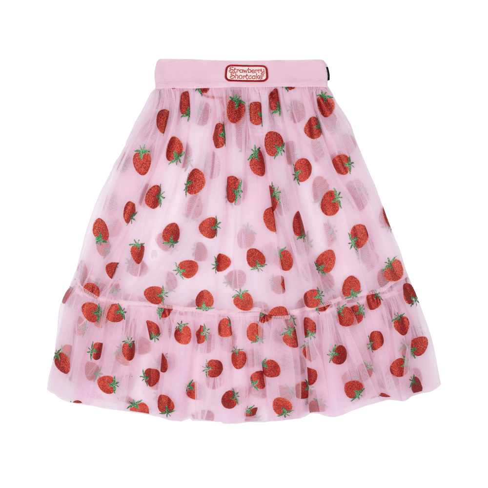 Rock Your Baby Tulle Skirt - Strawberry Delight