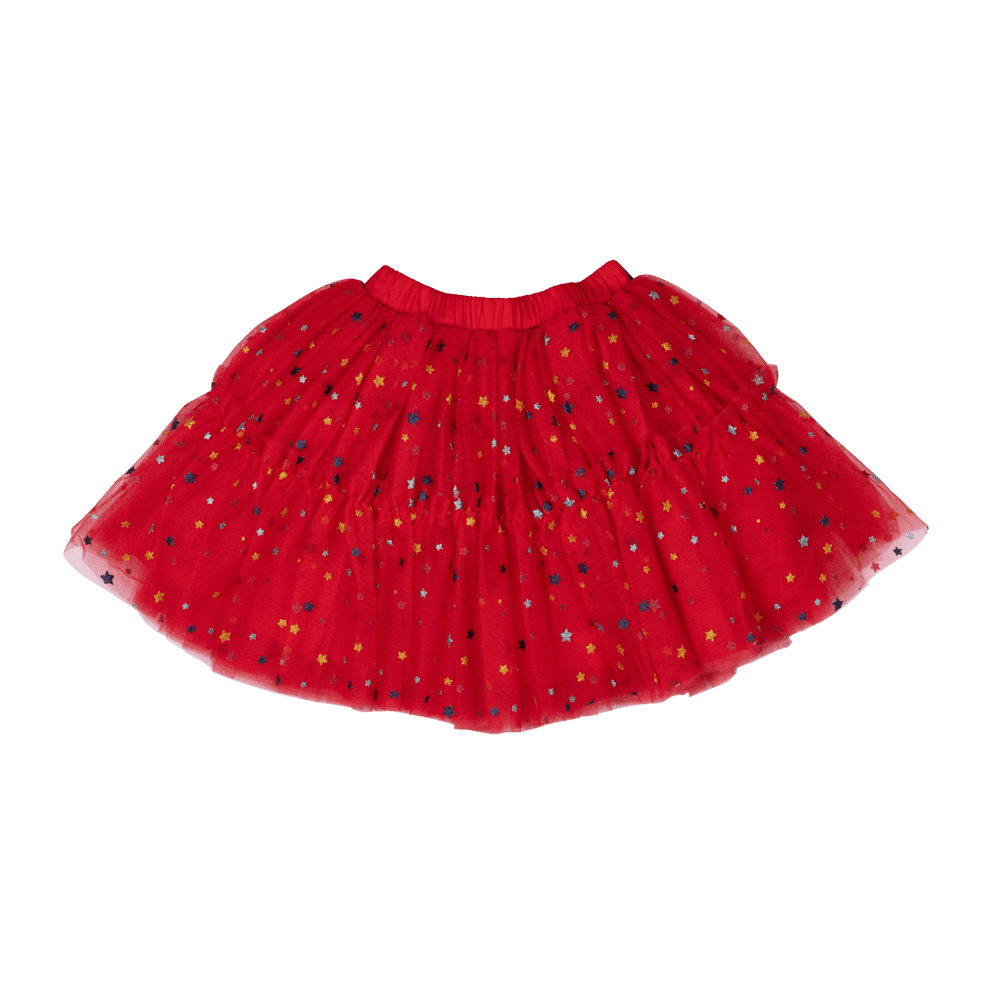 Rock Your Baby Tulle Skirt - Red Celebration