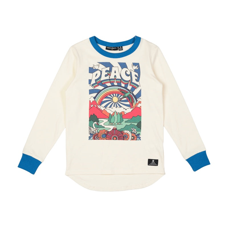 Rock Your Baby Peace Long Sleeve T-Shirt