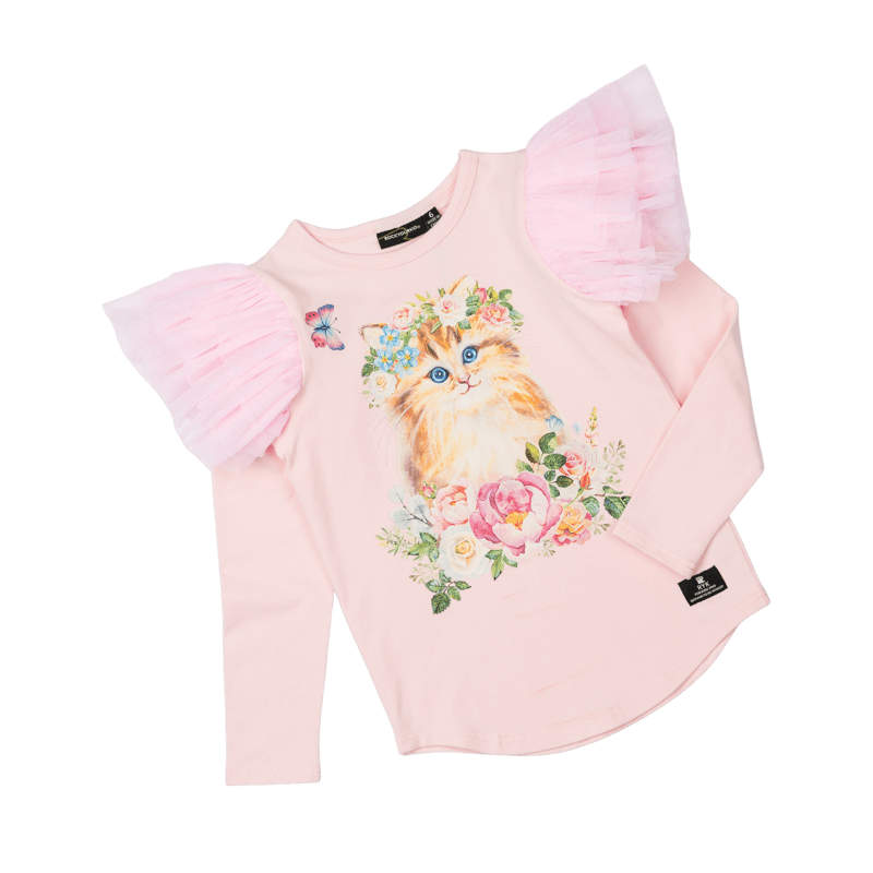 Rock Your Baby Kitty Kat Long Sleeve T-Shirt