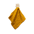 Teether - Giraffe with Mustard Muslin Comforter
