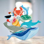 Wooden Coastal Animal - Fish